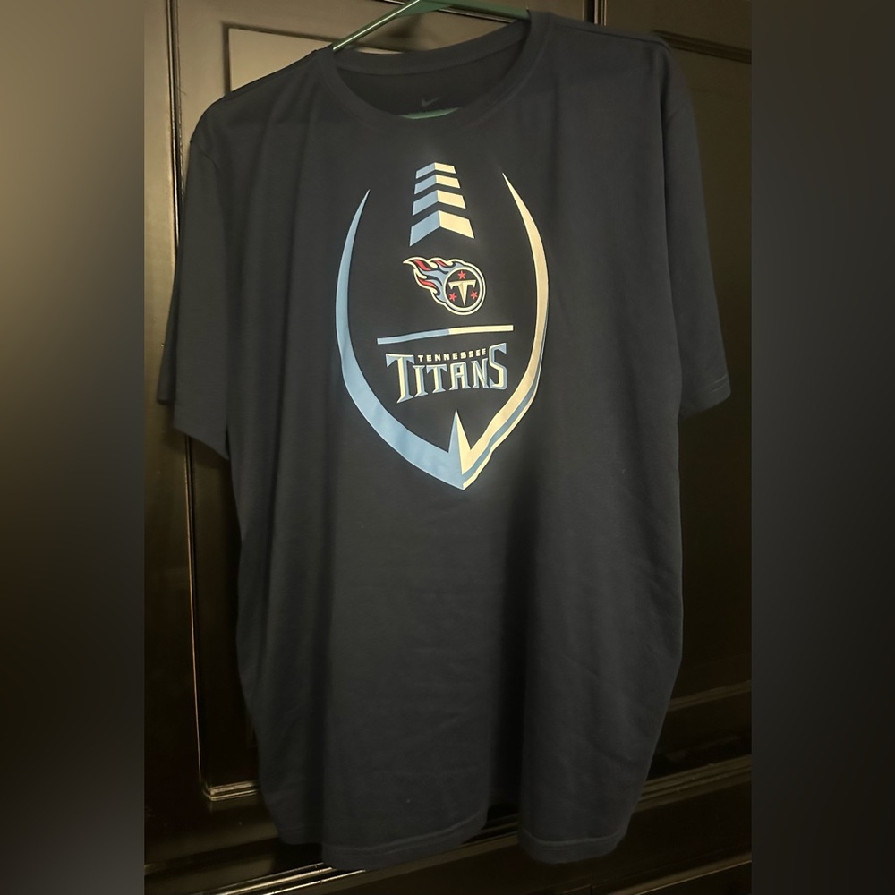 Nike Navy Blue Tennessee Titans Short Sleeve Tee